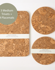 Natural Placemats + Trivet Offer