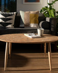 Oval Coffee Table I Natural Cork