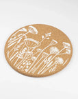 Cork Placemats | Flowers