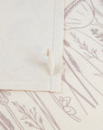 Organic Tea Towel | Flowers