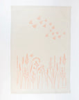 Organic Tea Towel | Native Grasses & Bees