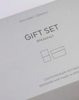 Ceramic Gift Set | Mug and Bowl in Black