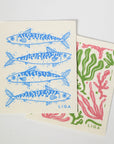 Eco Dishcloths | Mackerel & Seaweed