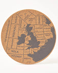 Cork Placemat - Shipping Forecast