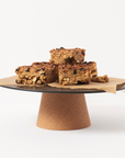 Ceramic Cake Plate | Black