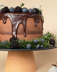 Ceramic Cake Plate | Black