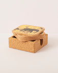 Cork Coasters | Elephant & Bananas