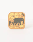 Cork Coasters | Elephant & Bananas Set of 4