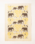 Organic Tea Towel | Elephant & Bananas