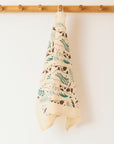 Organic Tea Towel | Giraffes