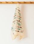 Organic Tea Towel | Giraffes
