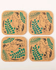 Cork Coasters | Giraffes S/4