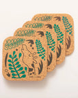 Cork Coasters | Giraffes S/4
