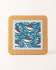 Cork and Tile Trivet | Swimming Penguins