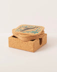 Cork Coasters | Swimming Penguins S/4