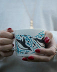 Stoneware Mug | Swimming Penguins