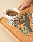 Stoneware Mug | Swimming Penguins