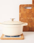 Cork and Tile Trivet | Swimming Penguins