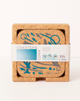Cork Coasters | Swimming Penguins
