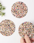 Beach Clean Round Placemats and Coasters Bundle | Table S/4