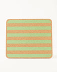 Cork Placemats | Candy Stripes - Green S/4