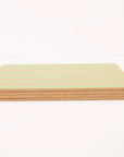 Cork Placemats | Candy Stripes - Green S/4