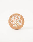Cork Coasters | Coral