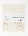Tea Towel and matching Dishcloths | Flowers