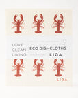 Eco Dishcloths | Red Lobster & Seaweed