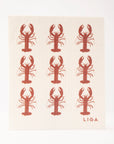 Eco Dishcloths | Red Lobster & Seaweed