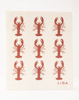 Eco Dishcloths | Red Lobster & Seaweed
