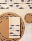 Organic Cotton Runner | Fish on a Line
