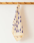 Organic Tea Towel | Fish on a Line Navy