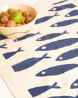 Organic Tea Towel | Fish