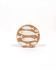Round Organic Magnet | Fish