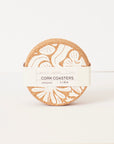 Cork Coasters | Flora