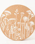 Cork Max Placemats | Flowers | S/2