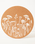 Cork Placemat - Flowers