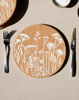 Cork Placemats | Flowers
