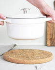 Natural Cork Trivets | S/3