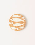 Round Organic Magnet | Fish