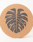 Cork Max Placemats | Monstera | 3 Sets for 2