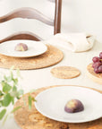 Natural Cork Coasters | Round Set of 4