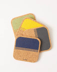 Cork Coasters | Beach Set of 4