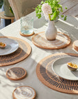 Cork Max Placemats | Sandy Lines | 3 Sets for 2
