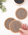 Cork Coasters | Sandy Lines