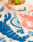Organic Tea Towel | Seafood Platter