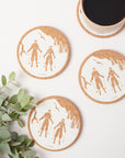 Cork Coasters | Ski