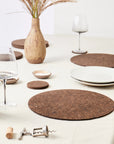 Smoked Cork Placemats | Max S/2