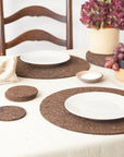 Smoked Cork Placemats | Max S/2